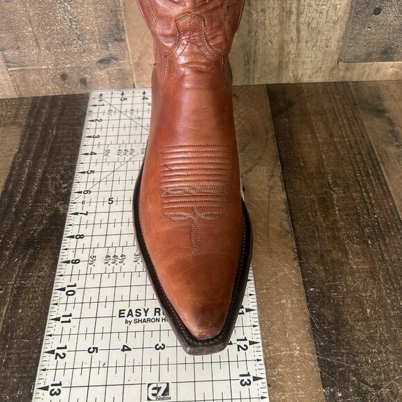Lucchese 1883 M1004 Snip Toe Western Cowboy Boots Mens 10.5 D - Picture 4 of 12